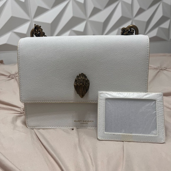 Kurt Geiger Crossbody Bag with Gold Chain - Picture 4 of 14